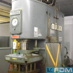 hydraulische Einständer (zieh) presse - MUELLER CEZ 63.5.10 (UVV)