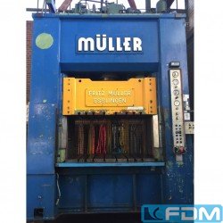hydraulische Doppelständer (zieh) presse - MUELLER KEZ 160-16/6.1.1 (UVV)
