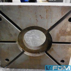 Other accessories for machine tools - bolster plate - AUFSPANNPLATTE 430 x 395