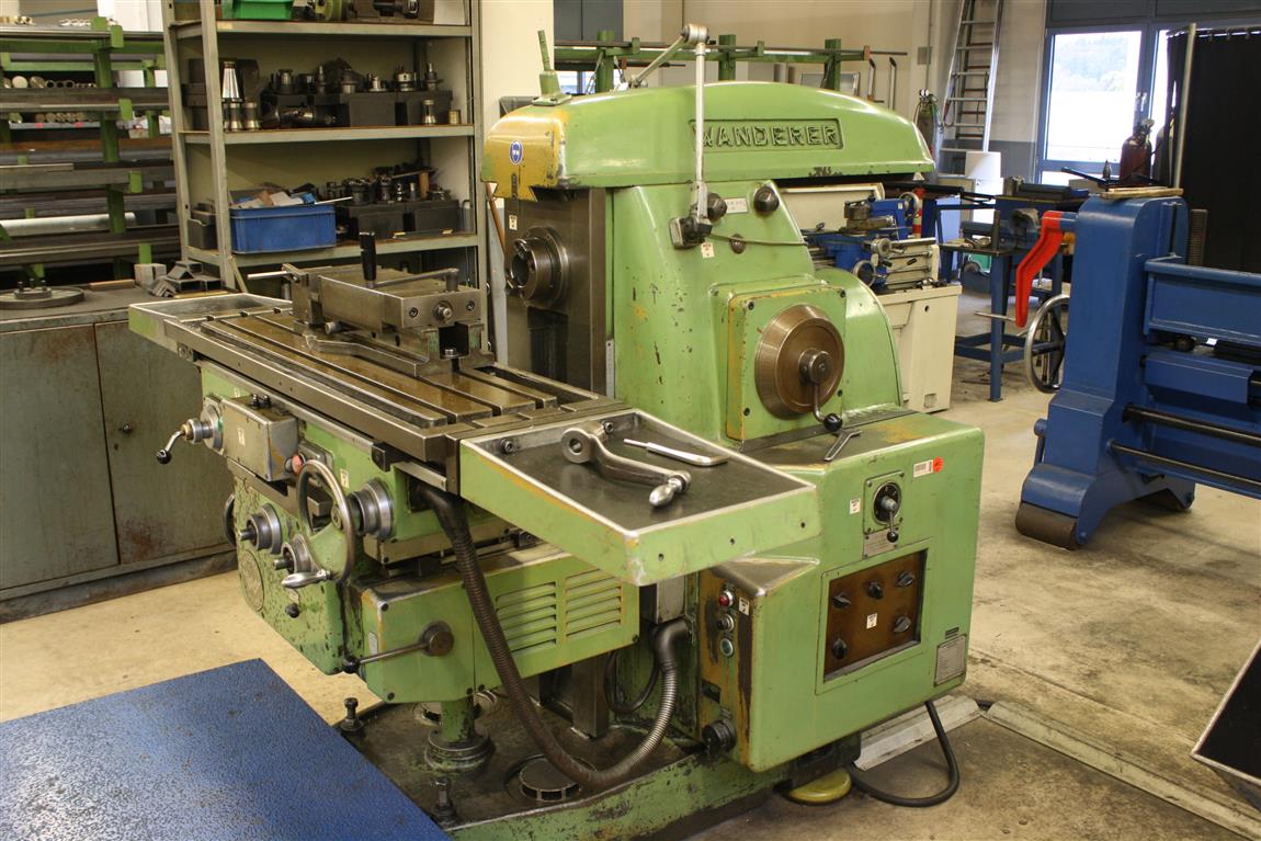 KneeandColumn Milling Machine vert. WANDERER 1G/E Detlef Jahn e