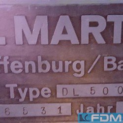 Leit- und Zugspindeldrehmaschine - MARTIN DL 500