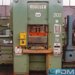Double Column Drawing Press - Hydraulic - FRITZ MUELLER S 40.11.1