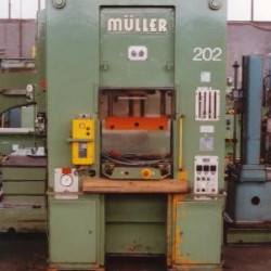 Double Column Drawing Press - Hydraulic - FRITZ MUELLER S 40.11.1
