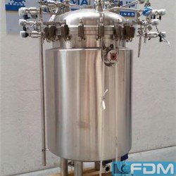 Stainless steel pressure tank, heatable - AMSI 