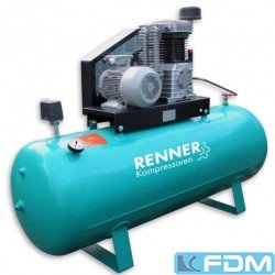 piston compressor - RENNER RIK 500/2000 D