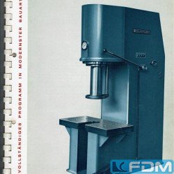 Straightening Press / Shaft Straightening Press - Brunnhuber hydr. Einständerpresse