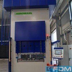 Pressen und Stanzautomaten - hydraulische Doppelständer (zieh) presse - Hidrobrasil 400T-PHC-2200x1400