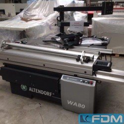 Panel sizing circular saws - Altendorf WA 80 X