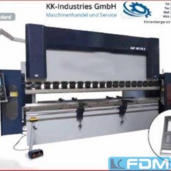 Sheet metal working / shaeres / bending - Hydr. pressbrake - KK-Industries CNC 30100 4 Achsen (Y1-Y2-X-R Axis)