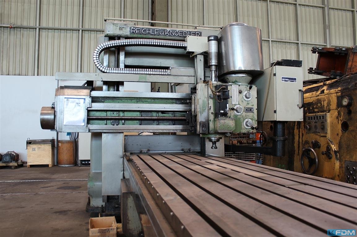 PlanerType Milling M/C Double Column REICHLE & KNÖDLER WST