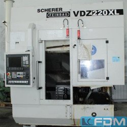 Lathes - Vertical Turning Machine - SCHERER FEINBAU VDZ220 XL