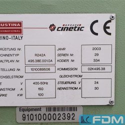 Grinding machines - Double Wheel Grinding Machine - vertic. - GIUSTINA R242A