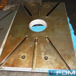 bolster plate - AUFSPANNPLATTE 990 x 670