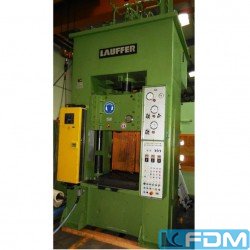 hydraulische Doppelst&auml;nder (zieh) presse - LAUFFER RZU 63 (UVV)