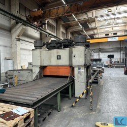 Sheet straightening machine - WMW GOTHA UBR 20 x1600