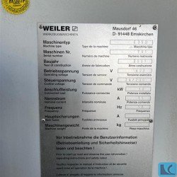 Lathe - cycle controled - WEILER E 35