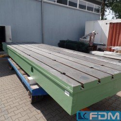 bolster plate - WMW 6400x1870x415