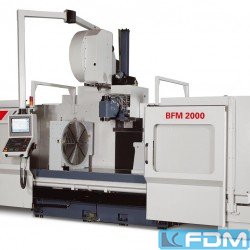 Milling machines - Bed Type Milling Machine - Universal - KRAFT BFM 1500