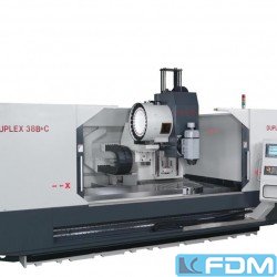 Travelling column milling machine - KRAFT Duplex B+C-Achse