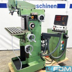 Milling machines - Tool Room Milling Machine - Universal - Deckel / Werkzeugfräsmaschine FP 1 Aktiv-Digital