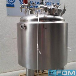 Stainless steel pressure tank, heatable - Diessel