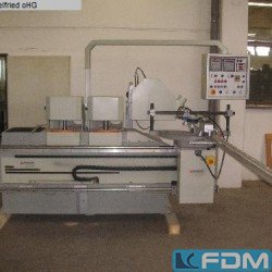 Zapfenschneid- und Schlitzmaschine - HABERKORN FZS 2 mit CNC-Spindeln Studio