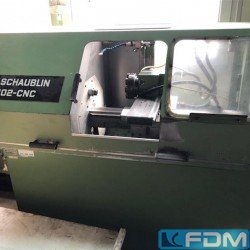 CNC Lathe - SCHAUBLIN CNC 102