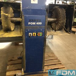 Brushing and polishing machine - Kr&auml;ku POM 400 electronic