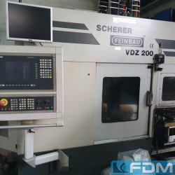 Lathes - Vertical Turning Machine - SCHERER FEINBAU VDZ 200/150L