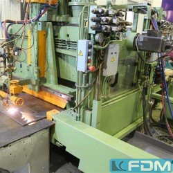 Stahlbearbeitung/Bohren/Brennen/ Ausklinken - Flachstahl- / Plattenbearbeitung - Peddinghaus FDB 1000